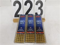3 Boxes 22 LR  Sub Sonic (100 In Box) (New)