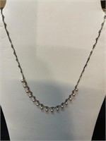 Sterling silver necklace(2)