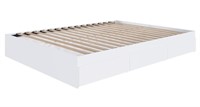 Nexera 373903 3-Drawer Storage Bed Frame,