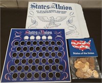 2 New Vintage State of The Union 50 State Solid