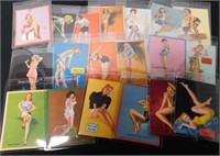 VINTAGE PIN-UP COLLECTOR CARDS