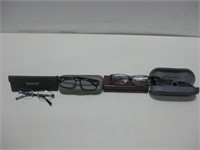 Four Assorted Eyewear Items Pre-Owned