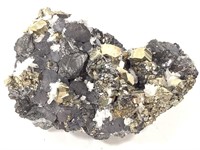 Pyrite Quartz Sphalerite Huaron, Peru