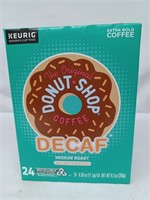 Donut shop decaf medium roast coffee 24 K-cups