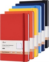 6-Pack A5 Journals  8.2x5.5in  Multi-color