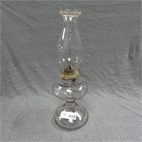 Heavy Glass Oil Lamp