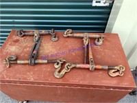 (4) Ratchet Chain Binders