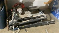 MK tile saw with stand