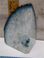 BLUE LARGE AGATE CRYSTAL