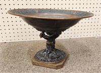 Neoclassical bronze compote.