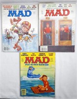 (3) MAD MAGAZINES LOT