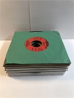 30 Vintage 45RPM Records "Nice Old Records"