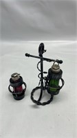 Boat lantern Salt and pepper Shaker with anchor ho