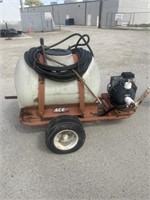 Portable Pump With Tank and Sprayer,  Not tested