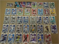 GROUP OF 39 ABSOLUTE NFL CARDS BREECE HALL RC