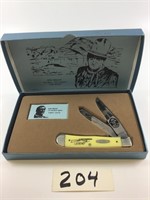 CASE JOHN WAYNE TRAPPER POCKET KNIFE W