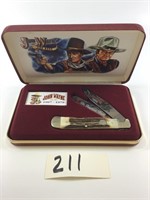 CASE JOHN WAYNE TRAPPER POCKET KNIFE W