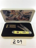 CASE JOHN WAYNE TRAPPER POCKET KNIFE W