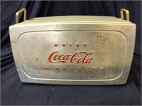 PICNIC COOLER, TRUNK TYPE, COCA-COLA