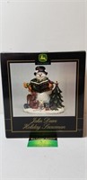 John Deere Handcrafted Holiday Snowman