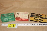 Vintage 22LR Boxes 1100 rounds