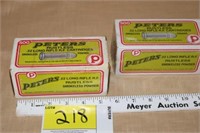 Peters 22LR 1000 rounds replica box