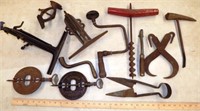 Antique Tools, Dampers, Saw Blade Holders & More
