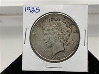 1925 Silver Peace Dollar