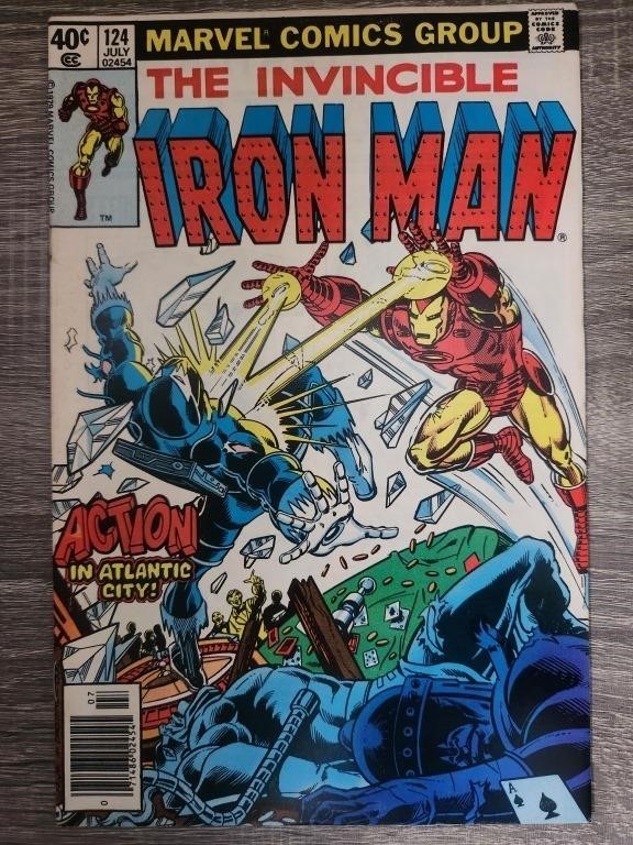 Iron Man #124 (1979) DEMON in a BOTTLE PT 5 +P