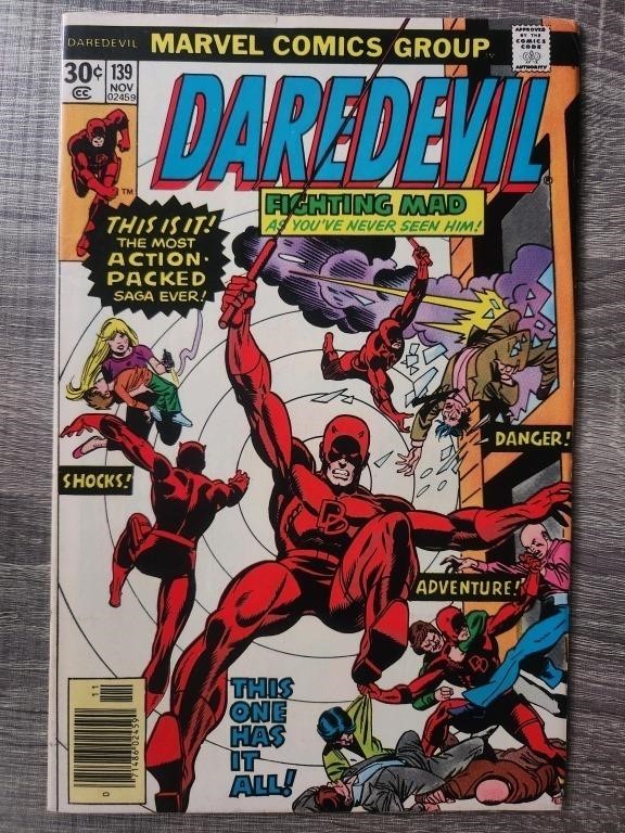 Daredevil #139 (1976) GIL KANE COVER +P