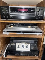 Stereo, DVD players, VCR