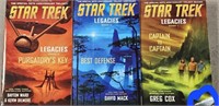 3 Star Trek Paperback Books