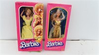 2 Barbie Dolls in Box