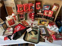 LARGE LOT OF COCA COLA COLLECTIBLES