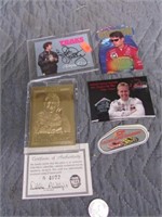 KYLE PETTY AUTOGRAPH CARD, ETC