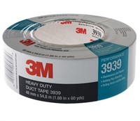 3M 3939 Heavy Duty Duct Tape Silver 48mm x 54.8m