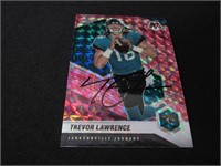 2021 MOSAIC TREVOR LAWRENCE AUTOGRAPH COA