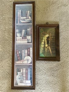 Framed pictures the longest one is 41” x 11