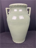 Stoneware double handled base 18 inches tall 8