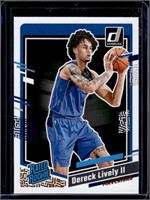 Dereck Lively Rookie Card 2023-24 Panini Donruss