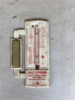 Louie’s Audubon Iowa thermometer