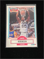 Rookie Card 1990 FLEER HOF David Robinson