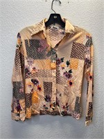 Vintage 1970’s Femme Floral Blouse