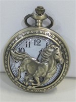 Horse Pocket Watch Untested