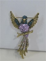 Bird Fashion Costume Jewelry Brooch