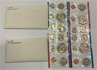 (2) US Mint Uncirculated Coin Sets