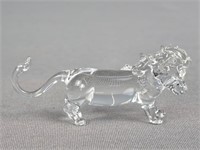 Michael Dorofee Lion Glass Figure