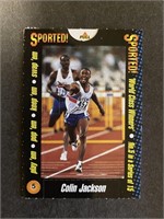 COLIN JACKSON: 10 x MATCH Pop Up Cards (1996)