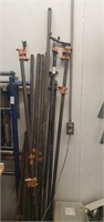 4 Complete 6 Ft pony bar Clamps