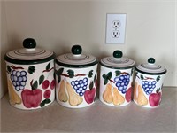 Shelby canisters (one cracked lid)